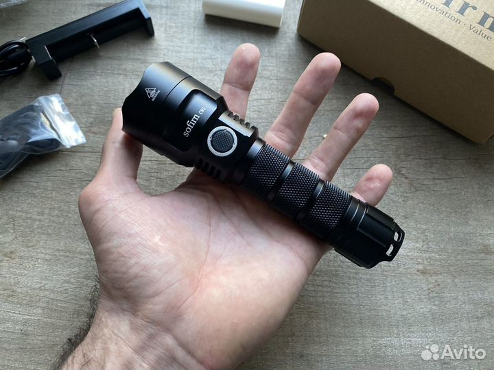 Фонарик дальнобойный 2000 lumen