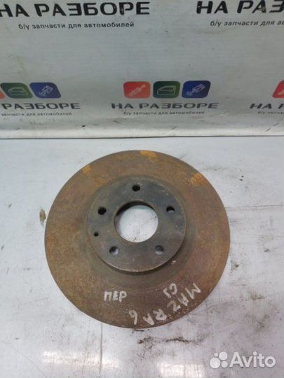 Тормозной диск передний Mazda 6 GJ