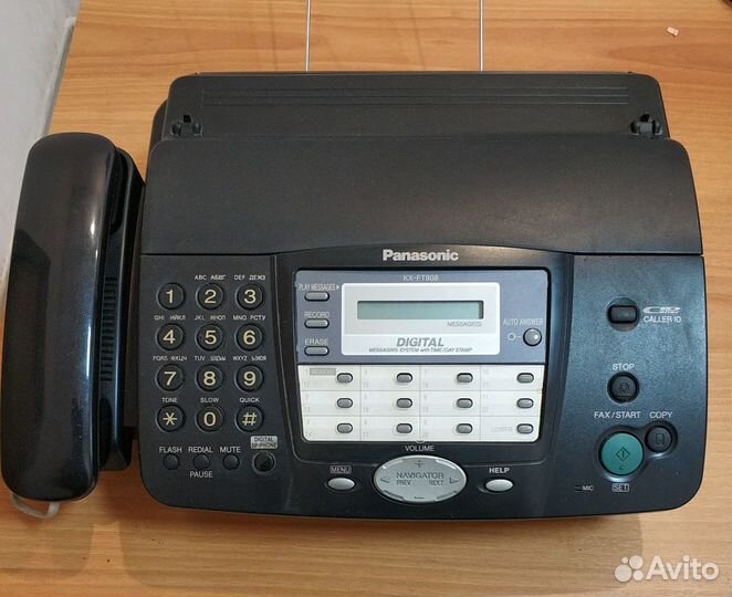Факс Panasonic KX FT908 в отличном состоянии