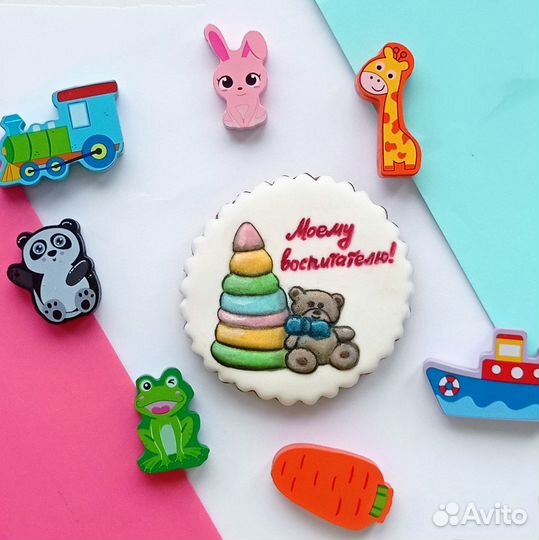 Пряники на заказ, пряники на день воспитателя