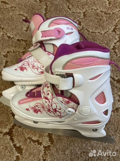 Коньки детские раздвижные
