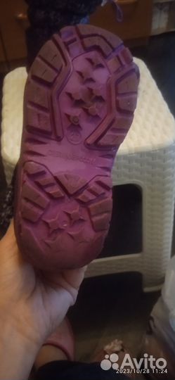 Сапоги зимние для девочки 27