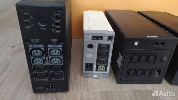 Ибп бесперебойник APC и Powercom
