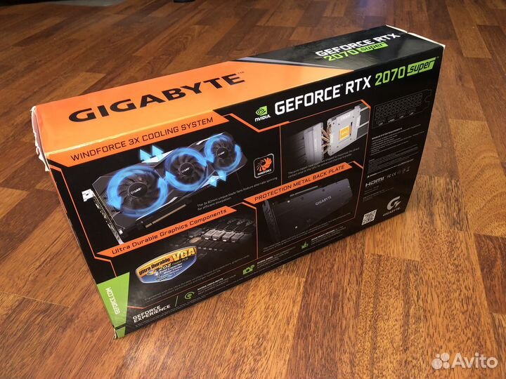 Видеокарта nvidia GeForce RTX 2070 super
