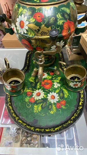 Самовар электрический расписной