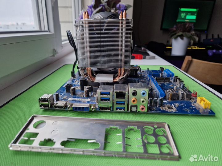 Комплект пк в сборке проц+мать+память