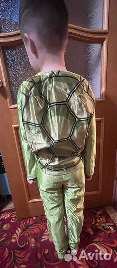 Костюм черепахи ниндзя детский 110-116р