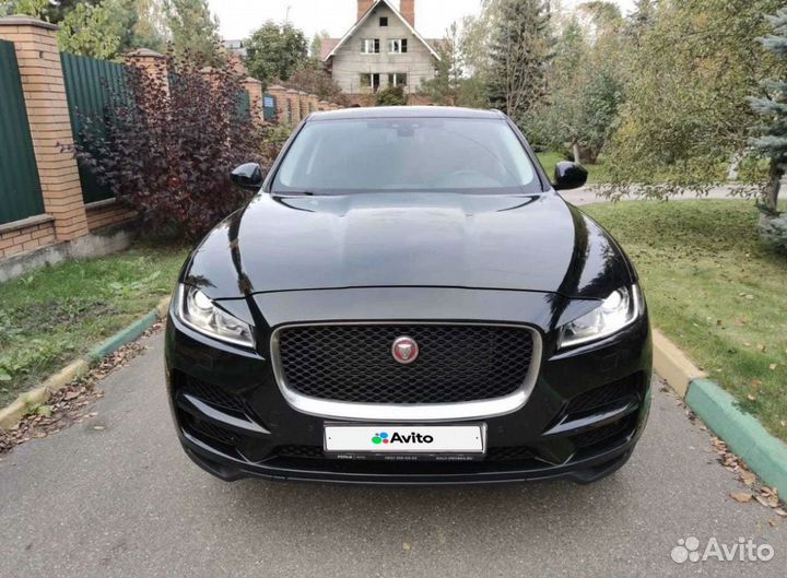 Jaguar F-Pace 2.0 AT, 2016, 132 000 км