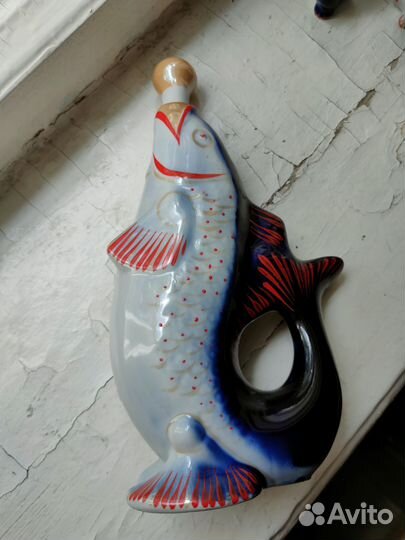 Графин штоф и стопки СССР