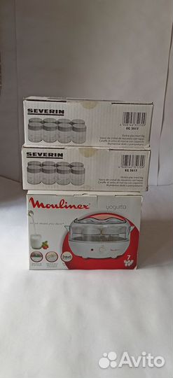 Йогуртница Moulinex DJC141 и запасные баночки