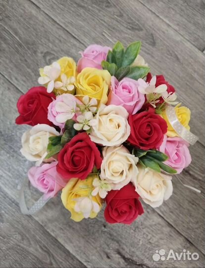 Букет из мыла