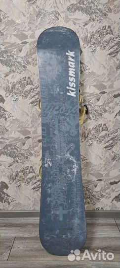 Сноуборд Kissmark 142cm+крепления Rossignol