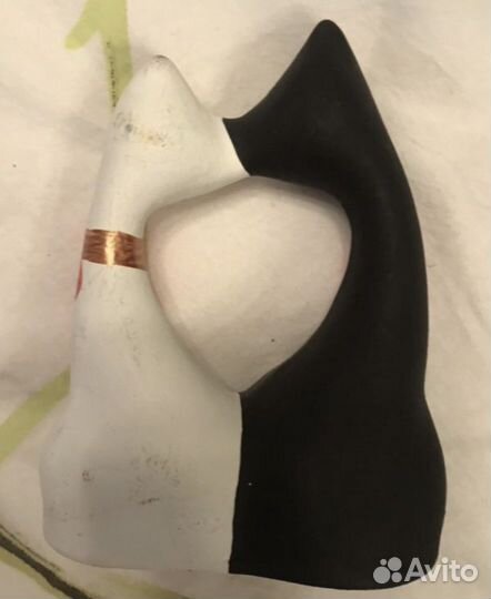 Статуэтка кошечки керамика ростовская