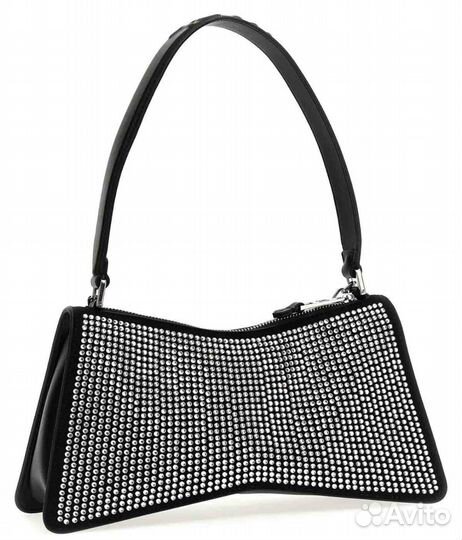 Сумка Karl Lagerfeld чёрная стразы K/seven element