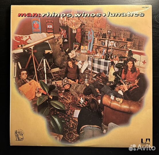Man – Rhinos, Winos And Lunatics (Англия 1974г.)