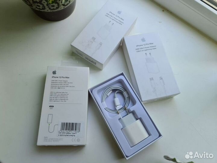 Блок Apple USB-C 20w + Lightning