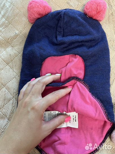 Шапки-шлем и краги