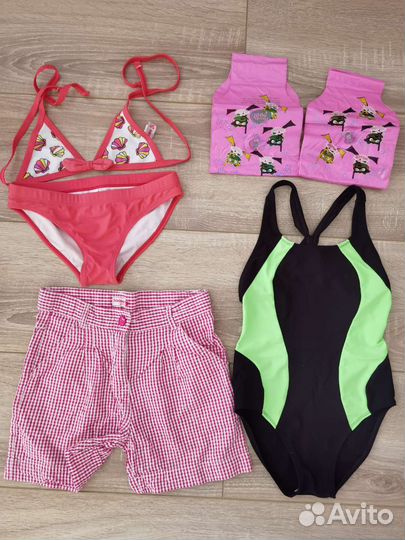 Купальник для девочки размер 122-128