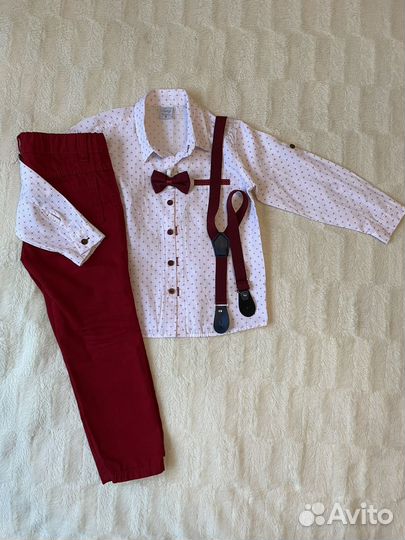 Костюм детский брюки и рубашка