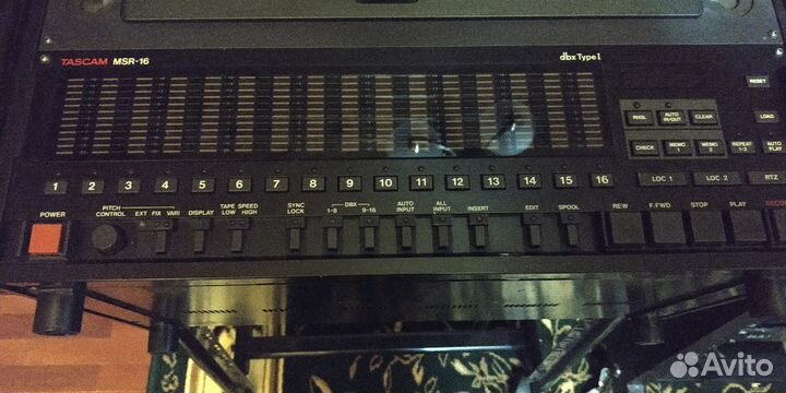 Tascam MSR16 магнитофон запись сведение мастеринг