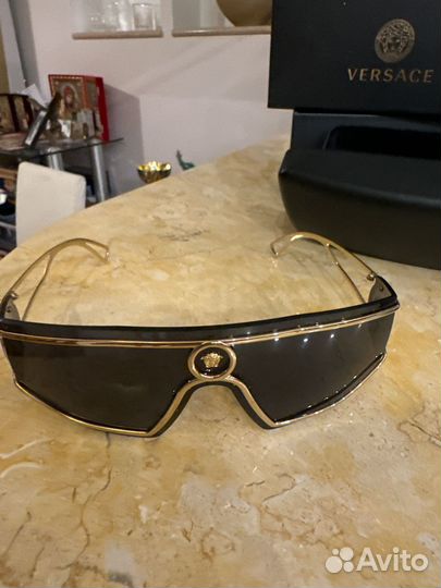 Солнцезащитные очки мужские Versace оригинал доки