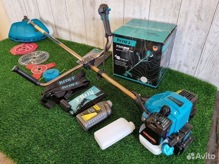 Триммер бензиновый Kroff 5500 (запуск с кнопки)