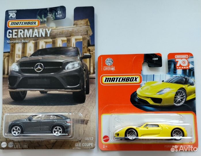 Matchbox и Hot Wheels