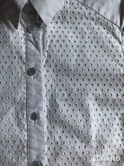 Рубашка, блузка школьная 134 на девочку