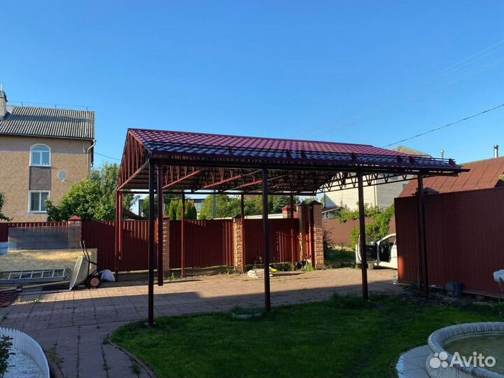 Навес к дому