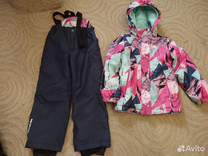 Куртка и штаны демисезонные для девочки