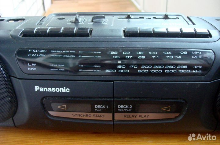 Кассетная стерео магнитола Panasonic RX-FT530