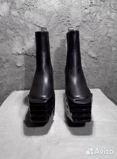 Rick Owens Kiss Boots Heels