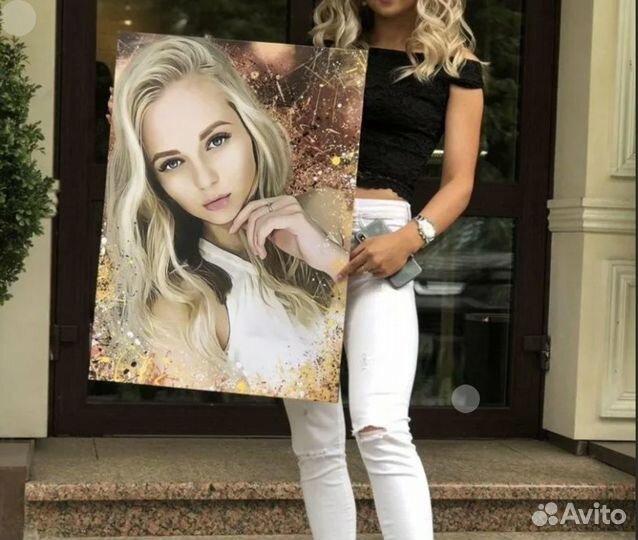 Портрет по фото в подарок