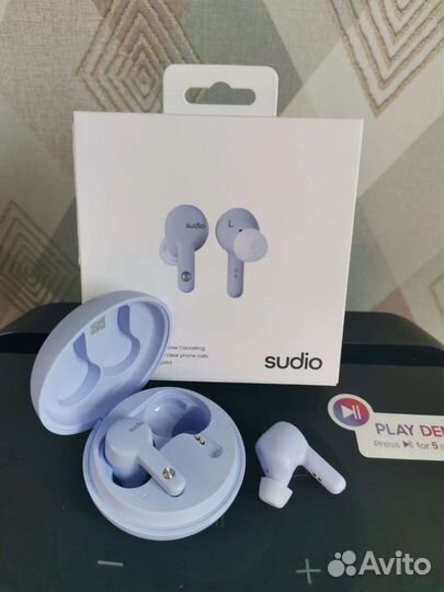 Беспроводные наушники Sudio A2 фиолетовые