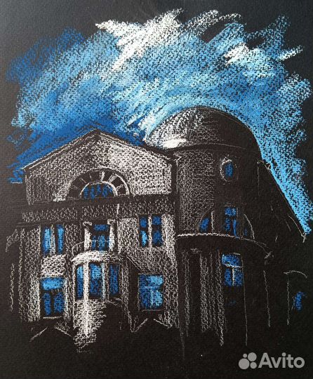 Картины пастелью, натюрморты и пейзажи