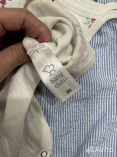 Вещи пакетом для девочки 80 86