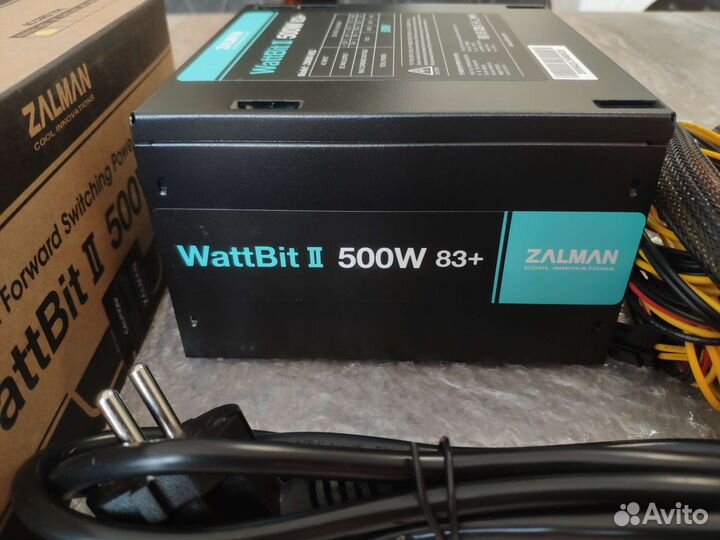 Блок питания zalman Wattbit II 500W