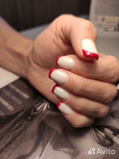 Маникюр/укрепление/гель-лак+ дизайн