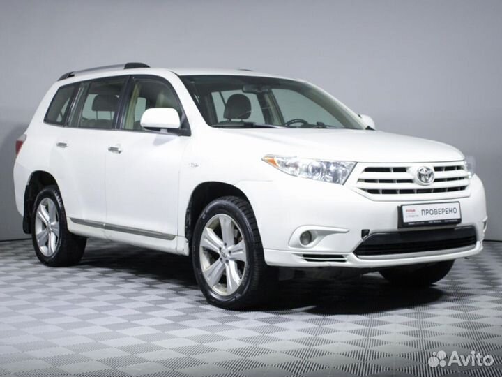 Toyota Highlander 3.5 AT, 2010, 337 484 км