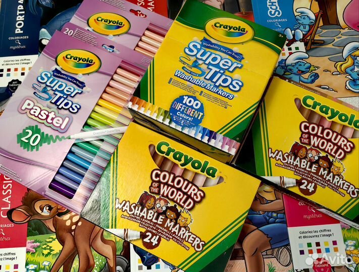 Фломастеры Crayola, Италия