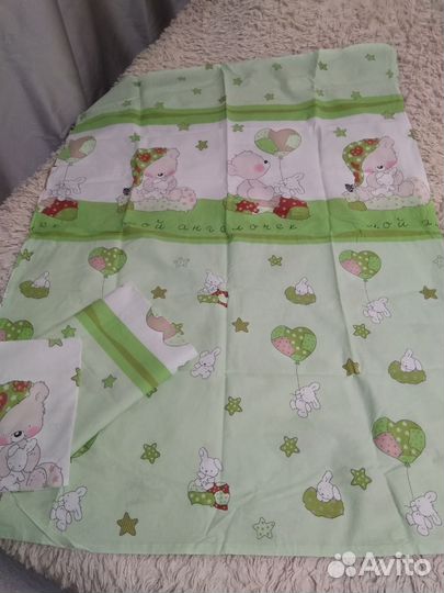 Новое постельное белье для новорожденных