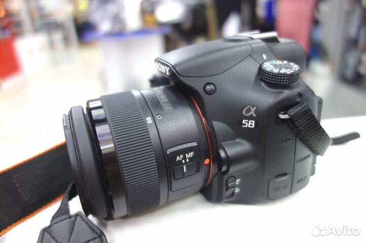 Sony a58 kit 18-55mm- пробег 23т (и Аренда)