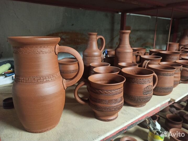 Керамическая посуда ручной работы