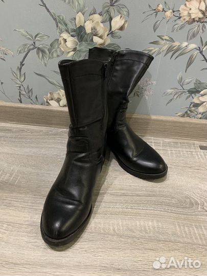 Сапоги демисезонные женские 42 размер