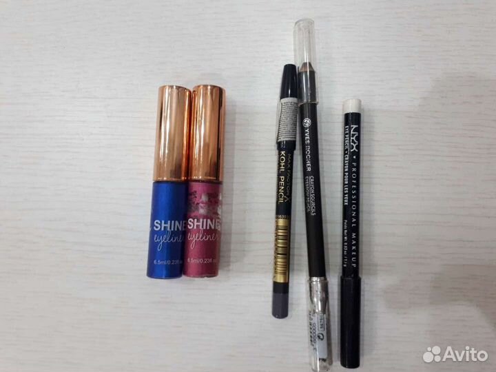 Карандаш лайнер подводка для глаз бровей остатки