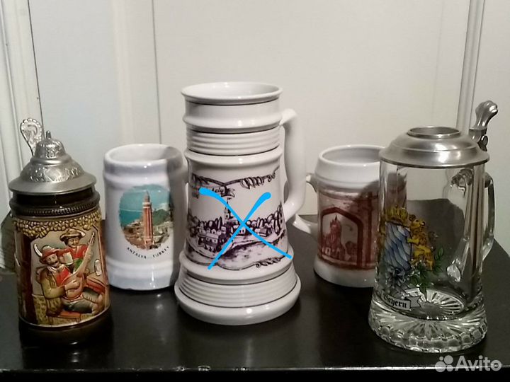 Коллекция кружек Фужеры разные