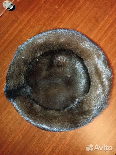 Норковая шапка мужская