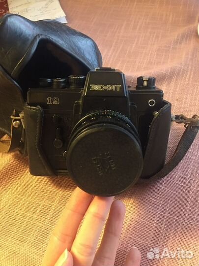 Плёночный фотоаппарат зенит 19.ссср