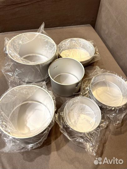 Набор походных котелков Ecos Camp-S1, 1л, 2л, 3л