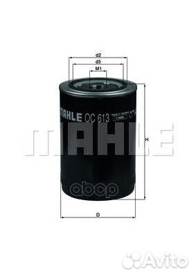 OC613 фильтр масляный iveco daily II/IV/V дв